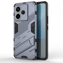 Lacné Kryty | Odolný Kryt Punk armor case sivý – Xiaomi Redmi Note 13 Pro+ 5G | Lacné Kryty