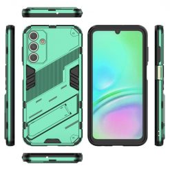 Lacné Kryty | Odolný Kryt Punk armor case zelený – Samsung Galaxy A15 4G/5G | Lacné Kryty