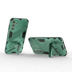 Lacné Kryty | Odolný Kryt Punk armor case zelený – Samsung Galaxy A15 4G/5G | Lacné Kryty