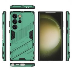 Odolný Kryt Punk armor case zelený – Samsung Galaxy S24 Ultra | Lacné Kryty Lacné Kryty | Odolný Kryt Punk armor case zelený – Samsung Galaxy S24 Ultra | Lacné Kryty