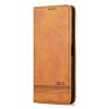 Lacné Kryty | Peňaženkové puzdro AZNS book case tmavohnedé – Xiaomi Redmi 13C / Xiaomi Poco C65 | Lacné Kryty