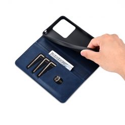 Lacné Kryty | Peňaženkové puzdro AZNS book case modré – Xiaomi Redmi 13C / Xiaomi Poco C65 | Lacné Kryty