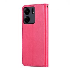 Lacné Kryty | Peňaženkové puzdro AZNS Sheepskin Texture červené – Xiaomi Redmi 13C / Xiaomi Poco C65 | Lacné Kryty