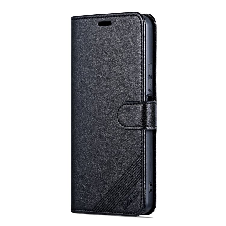 Peňaženkové puzdro AZNS Sheepskin Texture čierne – Xiaomi Redmi 13C / Xiaomi Poco C65