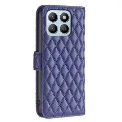 Lacné Kryty | Peňaženkové puzdro Diamond Skin case modré – Honor X8b | Lacné Kryty