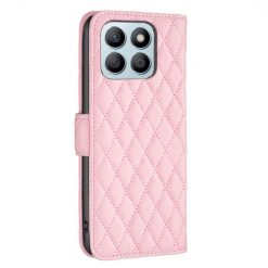 Peňaženkové puzdro Diamond Skin case ružové – Honor X8b | Lacné Kryty Lacné Kryty | Peňaženkové puzdro Diamond Skin case ružové – Honor X8b | Lacné Kryty
