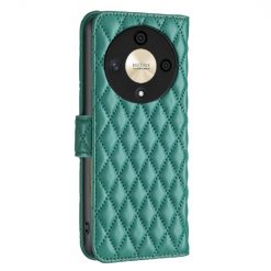 Lacné Kryty | Peňaženkové puzdro Diamond Skin case zelené – Honor Magic 6 Lite | Lacné Kryty