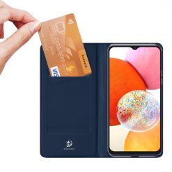 Lacné Kryty | Peňaženkové puzdro Dux Ducis Skin Pro modré – Samsung Galaxy A15 4G/5G | Lacné Kryty