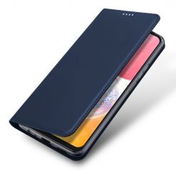 Lacné Kryty | Peňaženkové puzdro Dux Ducis Skin Pro modré – Samsung Galaxy A15 4G/5G | Lacné Kryty