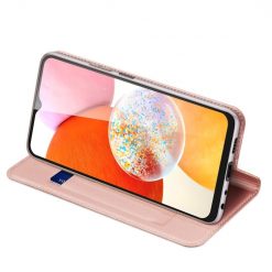 Peňaženkové puzdro Dux Ducis Skin Pro ružové – Samsung Galaxy A15 4G/5G | Lacné Kryty Lacné Kryty | Peňaženkové puzdro Dux Ducis Skin Pro ružové – Samsung Galaxy A15 4G/5G | Lacné Kryty