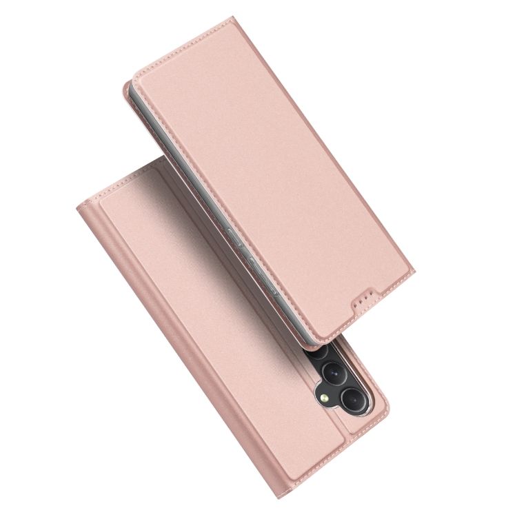 E-shop Peňaženkové puzdro Dux Ducis Skin Pro ružové – Samsung Galaxy S24+