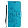 Peňaženkové puzdro Embossing Pattern Motýľ a kvet hnedé – Samsung Galaxy A15 4G/5G | Lacné Kryty Lacné Kryty | Peňaženkové puzdro Embossing Pattern Motýľ a kvet hnedé – Samsung Galaxy A15 4G/5G | Lacné Kryty