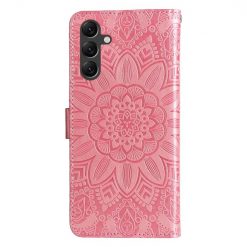 Peňaženkové puzdro Embossing Pattern Slnečnica ružové – Samsung Galaxy A15 4G/5G | Lacné Kryty Lacné Kryty | Peňaženkové puzdro Embossing Pattern Slnečnica ružové – Samsung Galaxy A15 4G/5G | Lacné Kryty
