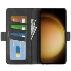 Peňaženkové puzdro Magnetic fresh case čierne – Samsung Galaxy S24+ (S24 Plus) | Lacné Kryty Lacné Kryty | Peňaženkové puzdro Magnetic fresh case čierne – Samsung Galaxy S24+ (S24 Plus) | Lacné Kryty