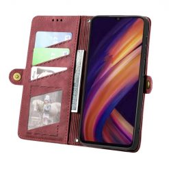 Lacné Kryty | Peňaženkové puzdro Purse case červené – Samsung Galaxy A25 5G | Lacné Kryty