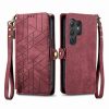 Lacné Kryty | Peňaženkové puzdro Purse case fialové – Samsung Galaxy S24 Ultra | Lacné Kryty