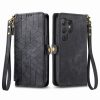 Lacné Kryty | Peňaženkové puzdro Purse case hnedé – Samsung Galaxy S24 Ultra | Lacné Kryty