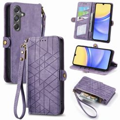 Peňaženkové puzdro Purse case fialové – Samsung Galaxy A15 4G/5G | Lacné Kryty Lacné Kryty | Peňaženkové puzdro Purse case fialové – Samsung Galaxy A15 4G/5G | Lacné Kryty