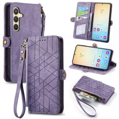 Peňaženkové puzdro Purse case fialové – Samsung Galaxy S24+ (S24 Plus) | Lacné Kryty Lacné Kryty | Peňaženkové puzdro Purse case fialové – Samsung Galaxy S24+ (S24 Plus) | Lacné Kryty