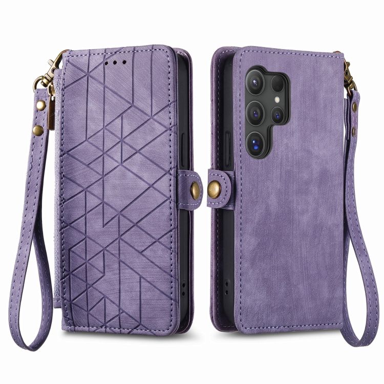 Peňaženkové puzdro Purse case fialové – Samsung Galaxy S24 Ultra
