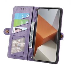 Peňaženkové puzdro Purse case fialové – Xiaomi Redmi Note 13 Pro+ 5G | Lacné Kryty Lacné Kryty | Peňaženkové puzdro Purse case fialové – Xiaomi Redmi Note 13 Pro+ 5G | Lacné Kryty