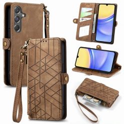 Peňaženkové puzdro Purse case hnedé – Samsung Galaxy A15 4G/5G | Lacné Kryty Lacné Kryty | Peňaženkové puzdro Purse case hnedé – Samsung Galaxy A15 4G/5G | Lacné Kryty