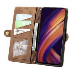 Peňaženkové puzdro Purse case hnedé – Samsung Galaxy A25 5G | Lacné Kryty Lacné Kryty | Peňaženkové puzdro Purse case hnedé – Samsung Galaxy A25 5G | Lacné Kryty