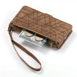 Peňaženkové puzdro Purse case hnedé – Samsung Galaxy A25 5G | Lacné Kryty Lacné Kryty | Peňaženkové puzdro Purse case hnedé – Samsung Galaxy A25 5G | Lacné Kryty