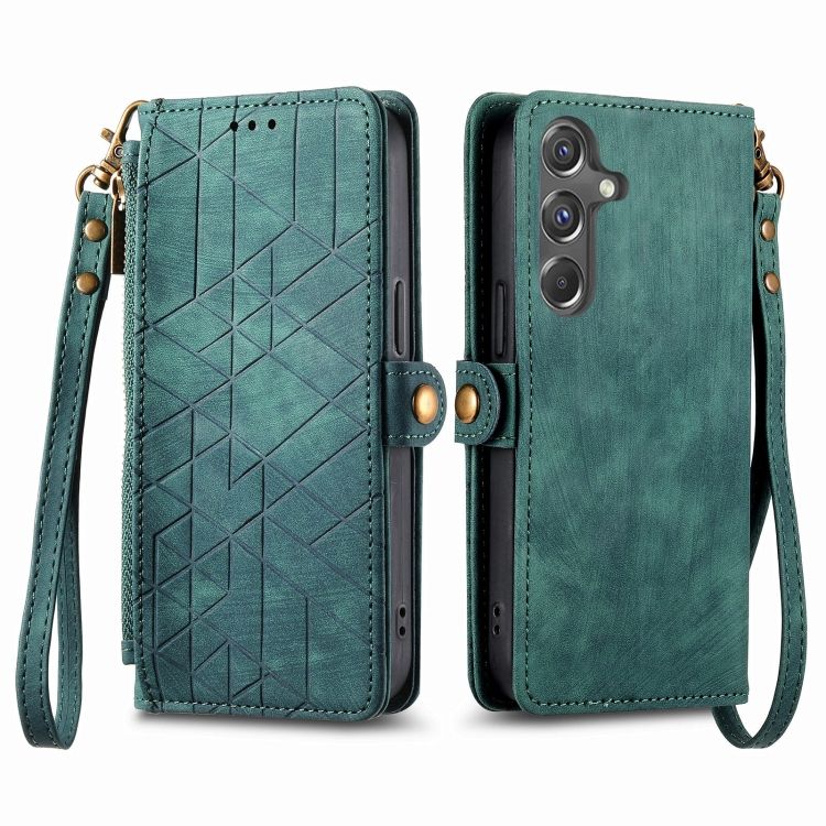 Peňaženkové puzdro Purse case zelené – Samsung Galaxy A15 4G/5G