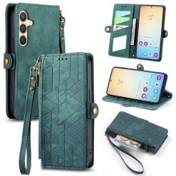 Peňaženkové puzdro Purse case zelené – Samsung Galaxy S24+ (S24 Plus) | Lacné Kryty Lacné Kryty | Peňaženkové puzdro Purse case zelené – Samsung Galaxy S24+ (S24 Plus) | Lacné Kryty
