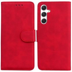 Peňaženkové puzdro Solid červené – Samsung Galaxy S24 | Lacné Kryty Lacné Kryty | Peňaženkové puzdro Solid červené – Samsung Galaxy S24 | Lacné Kryty