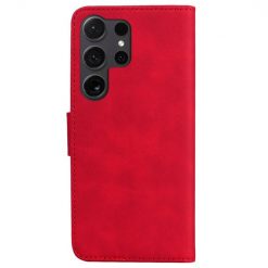 Peňaženkové puzdro Solid červené – Samsung Galaxy S24 Ultra | Lacné Kryty Lacné Kryty | Peňaženkové puzdro Solid červené – Samsung Galaxy S24 Ultra | Lacné Kryty