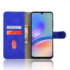 Peňaženkové puzdro Solid modré – Samsung Galaxy A05s | Lacné Kryty Lacné Kryty | Peňaženkové puzdro Solid modré – Samsung Galaxy A05s | Lacné Kryty