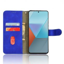Lacné Kryty | Peňaženkové puzdro Solid modré – Xiaomi Redmi Note 13 Pro 5G / Poco X6 5G | Lacné Kryty