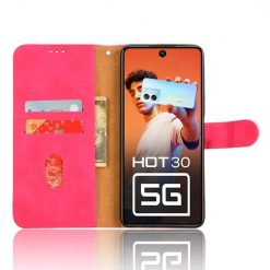 Peňaženkové puzdro Solid ružové – Infinix Hot 30 5G | Lacné Kryty Lacné Kryty | Peňaženkové puzdro Solid ružové – Infinix Hot 30 5G | Lacné Kryty