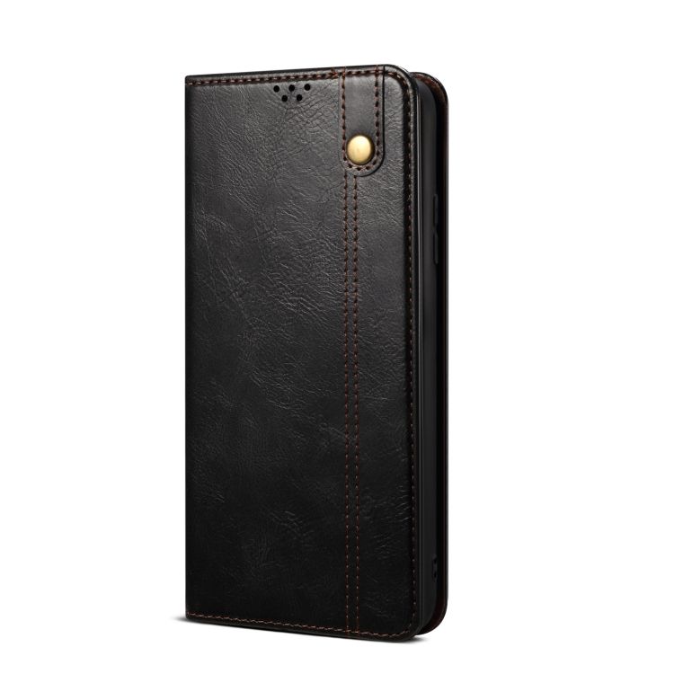 Peňaženkové puzdro Wax case čierne – Xiaomi Redmi 13C / Xiaomi Poco C65