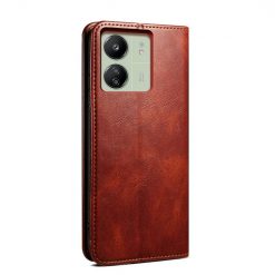 Peňaženkové puzdro Wax case hnedé – Xiaomi Redmi 13C / Xiaomi Poco C65 | Lacné Kryty Lacné Kryty | Peňaženkové puzdro Wax case hnedé – Xiaomi Redmi 13C / Xiaomi Poco C65 | Lacné Kryty