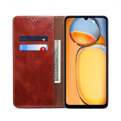 Peňaženkové puzdro Wax case hnedé – Xiaomi Redmi 13C / Xiaomi Poco C65 | Lacné Kryty Lacné Kryty | Peňaženkové puzdro Wax case hnedé – Xiaomi Redmi 13C / Xiaomi Poco C65 | Lacné Kryty