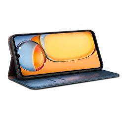 Lacné Kryty | Peňaženkové puzdro Wax case modré – Xiaomi Redmi 13C / Xiaomi Poco C65 | Lacné Kryty