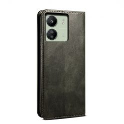 Lacné Kryty | Peňaženkové puzdro Wax case zelené – Xiaomi Redmi 13C / Xiaomi Poco C65 | Lacné Kryty