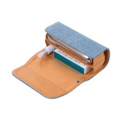 Lacné Kryty | Puzdro Business case denim modré – IQOS 3.0 / IQOS 3 DUO | Lacné Kryty