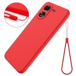Lacné Kryty | Zadný kryt Candy Case červený – Xiaomi Redmi 13C / Xiaomi Poco C65 | Lacné Kryty