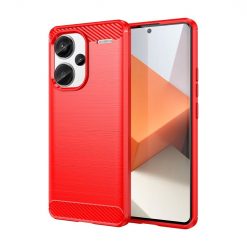 Lacné Kryty | Zadný kryt Carbon červený – Xiaomi Redmi Note 13 Pro+ 5G | Lacné Kryty