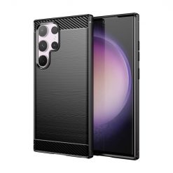 Lacné Kryty | Zadný kryt Carbon čierny – Samsung Galaxy S24 Ultra | Lacné Kryty