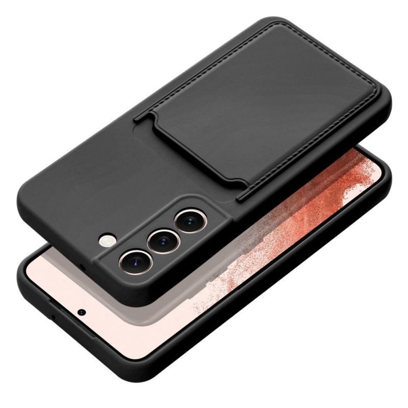 Lacné Kryty | Zadný kryt Card Case čierny – Samsung Galaxy A05s