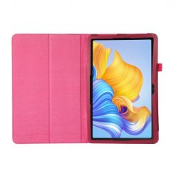 Knižkové puzdro Litchi Skin case tmavoružové – Honor Pad 8 | Lacné Kryty Lacné Kryty | Knižkové puzdro Litchi Skin case tmavoružové – Honor Pad 8 | Lacné Kryty