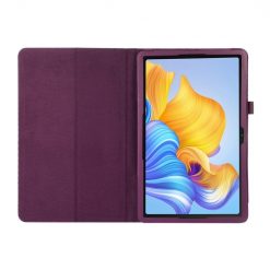 Knižkové puzdro Litchi Skin case fialové – Honor Pad 8 | Lacné Kryty Lacné Kryty | Knižkové puzdro Litchi Skin case fialové – Honor Pad 8 | Lacné Kryty