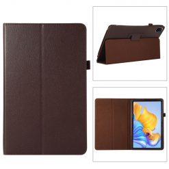 Knižkové puzdro Litchi Skin case tmavohnedé – Honor Pad 8 | Lacné Kryty Lacné Kryty | Knižkové puzdro Litchi Skin case tmavohnedé – Honor Pad 8 | Lacné Kryty