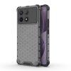 Lacné Kryty | Peňaženkové puzdro Honeycomb Dot Texture Case strieborné – Xiaomi Poco X6 Pro | Lacné Kryty
