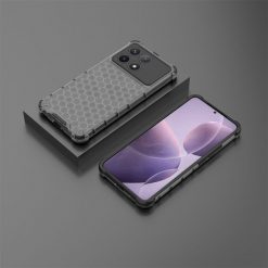 Odolný kryt Honeycomb Armor čierny – Xiaomi Poco X6 Pro | Lacné Kryty Lacné Kryty | Odolný kryt Honeycomb Armor čierny – Xiaomi Poco X6 Pro | Lacné Kryty